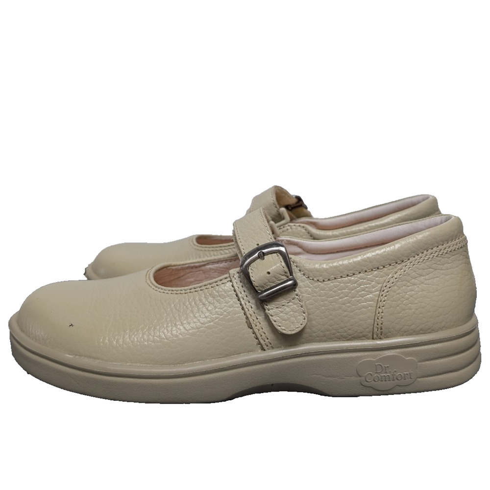 Dr Comfort Merry Jane Shoes Womens 8.5 Mary Leather Minimalist Timeless Classic
